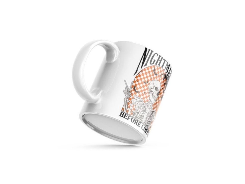 Nightmare before coffee mug