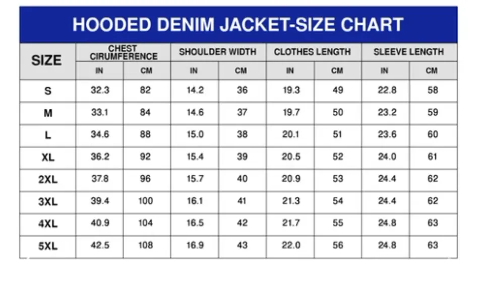 I Love Elvis Presley Hooded Denim Jacket