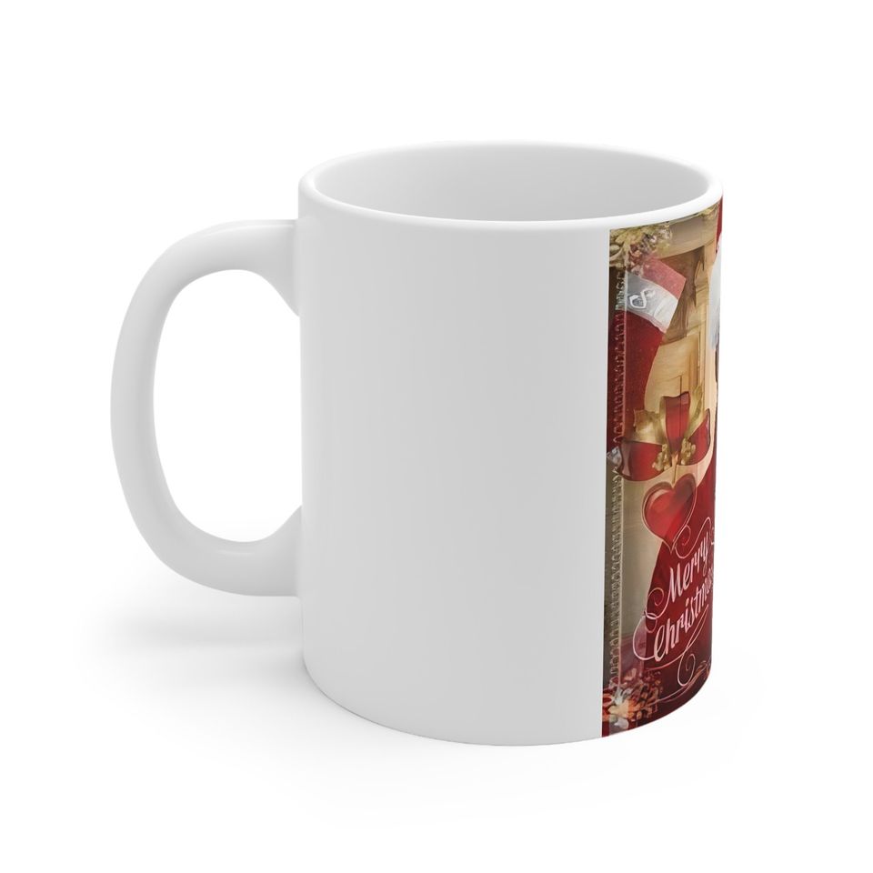 Elvis Presley Merry Christmas Coffee Mug