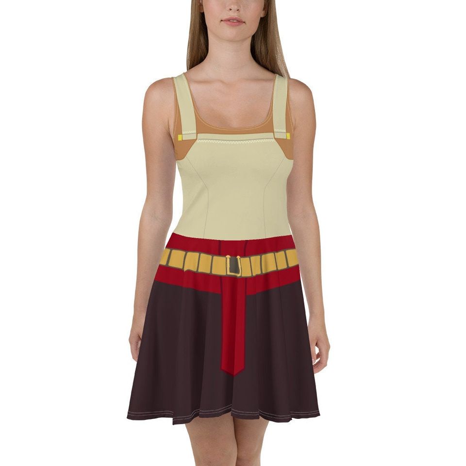 Formidable Dragon Warrior - Skater Dress