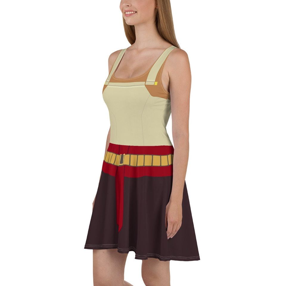Formidable Dragon Warrior - Skater Dress