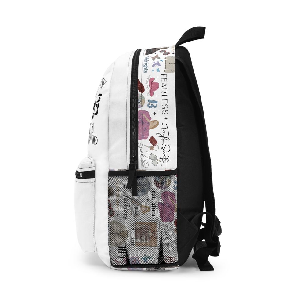 Eras Tour Books Backpack| Back to School| Durable | Adjustable| All Albums| Rucksack