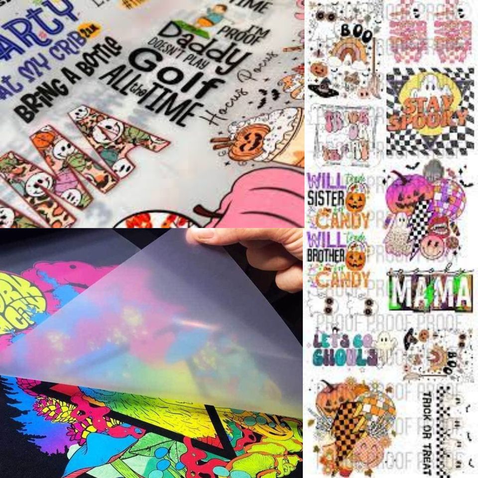 3D Halloween Mini Classic Cartoon Character Mug Wrap Resizable Mug Sublimation Wrap