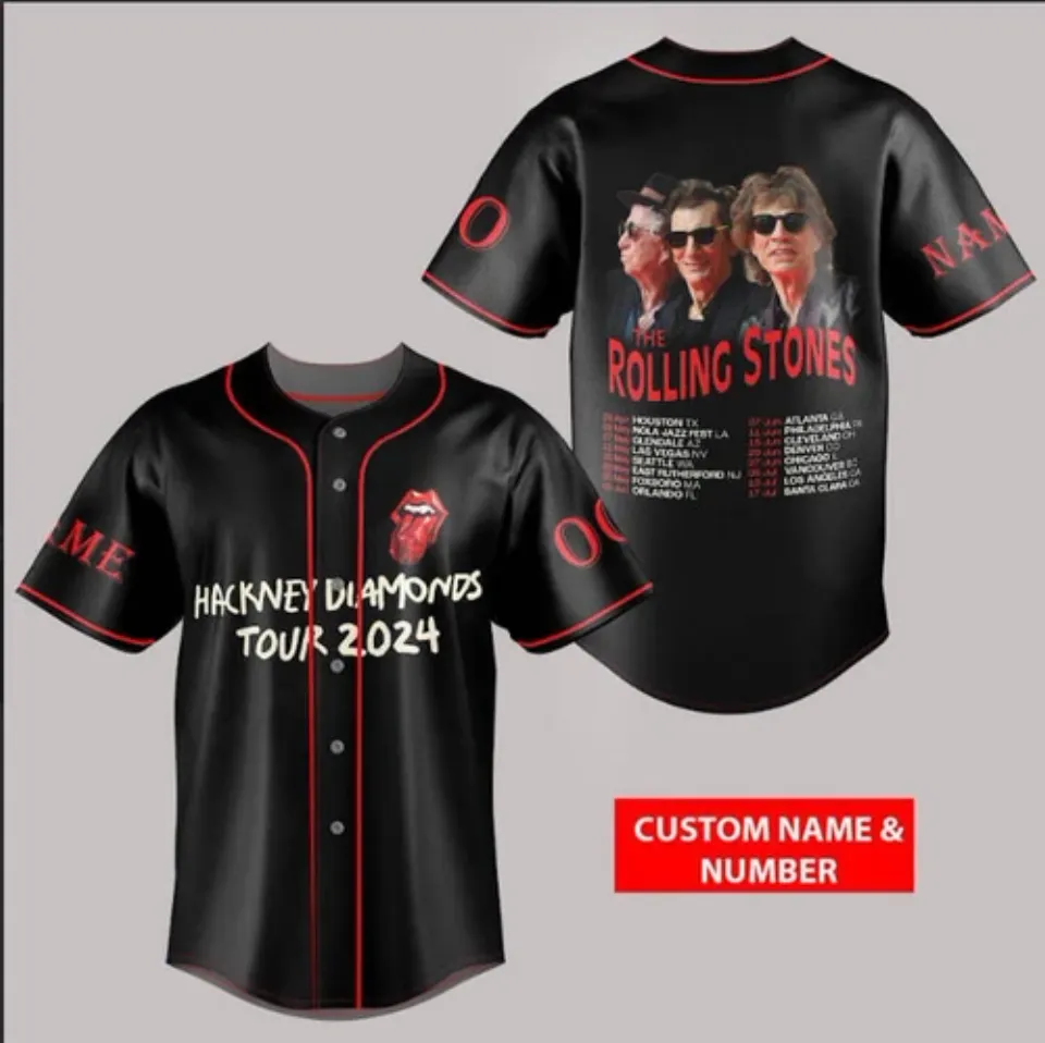 Personalized The New Rolling Stones Hackney Tour 2024 Printed Shirt, Fanmade