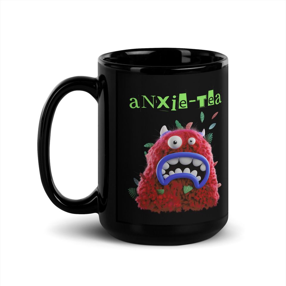 ANXIE-TEA - Kwik Sip Black Coffee Mug