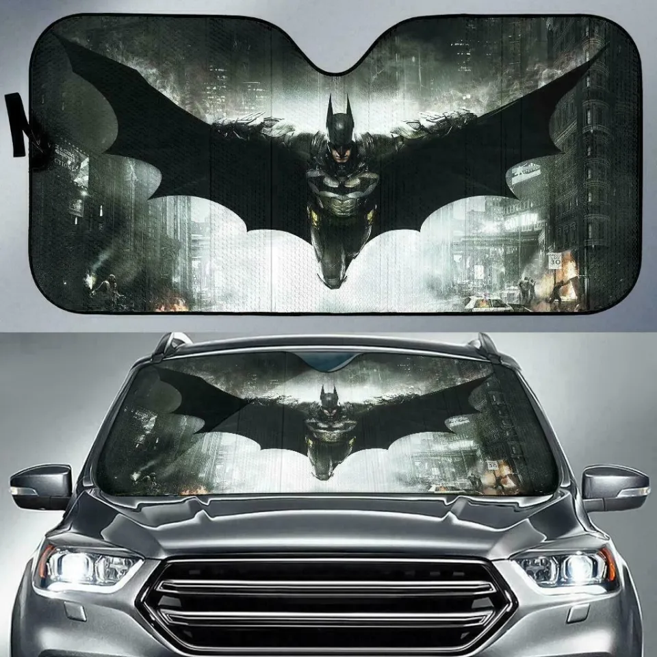 Superheroes Batman Car Pickup Sun Shade Reflective Visor Windshield Block UV Ray