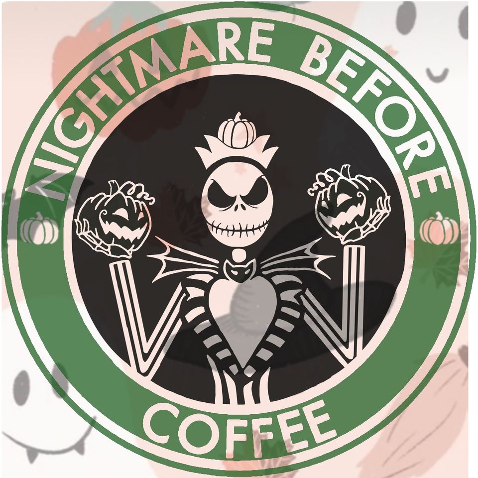 Nightmare Before Christmas Jack Skellington Pumpkin King Starbucks