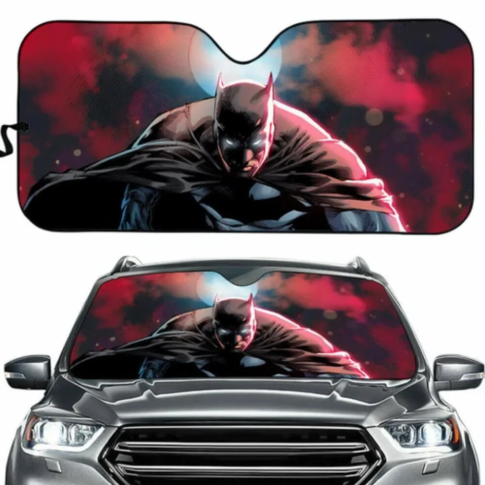 Superheroes Batman Car Sun Shade Pickup Reflective Visor Windshield Block UV Ray
