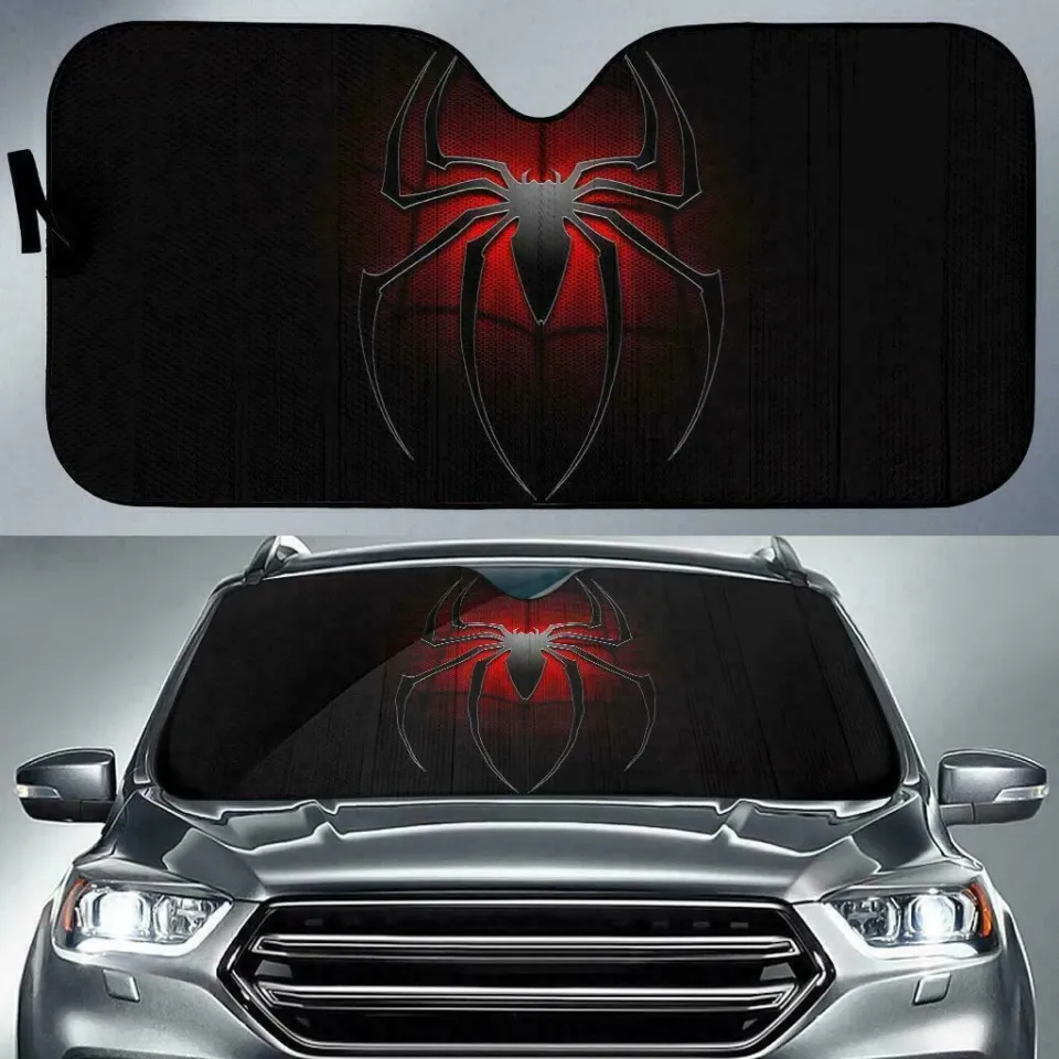 Spider-Man Car SUV Sun Shade Pickup Reflective Visor Windshield Block UV Ray