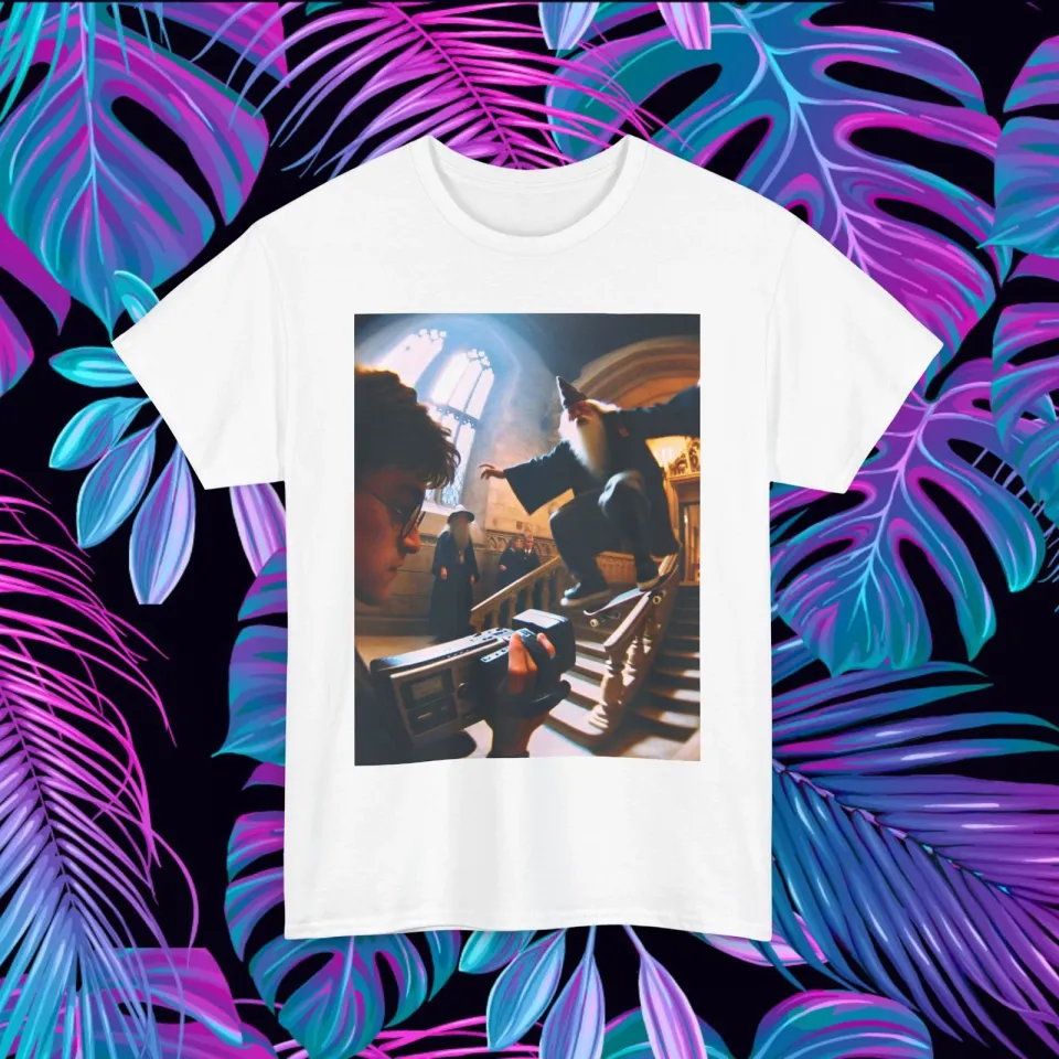 Harry Potter Dumbledore Skateboard Funny Shirt