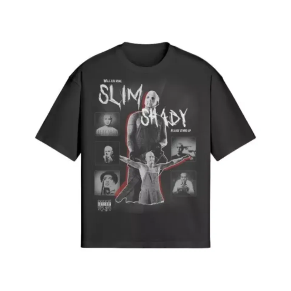 Eminem Slim Shady Detroit Tee, Vintage Bootleg 90s Shirt, Rap God Music Gift