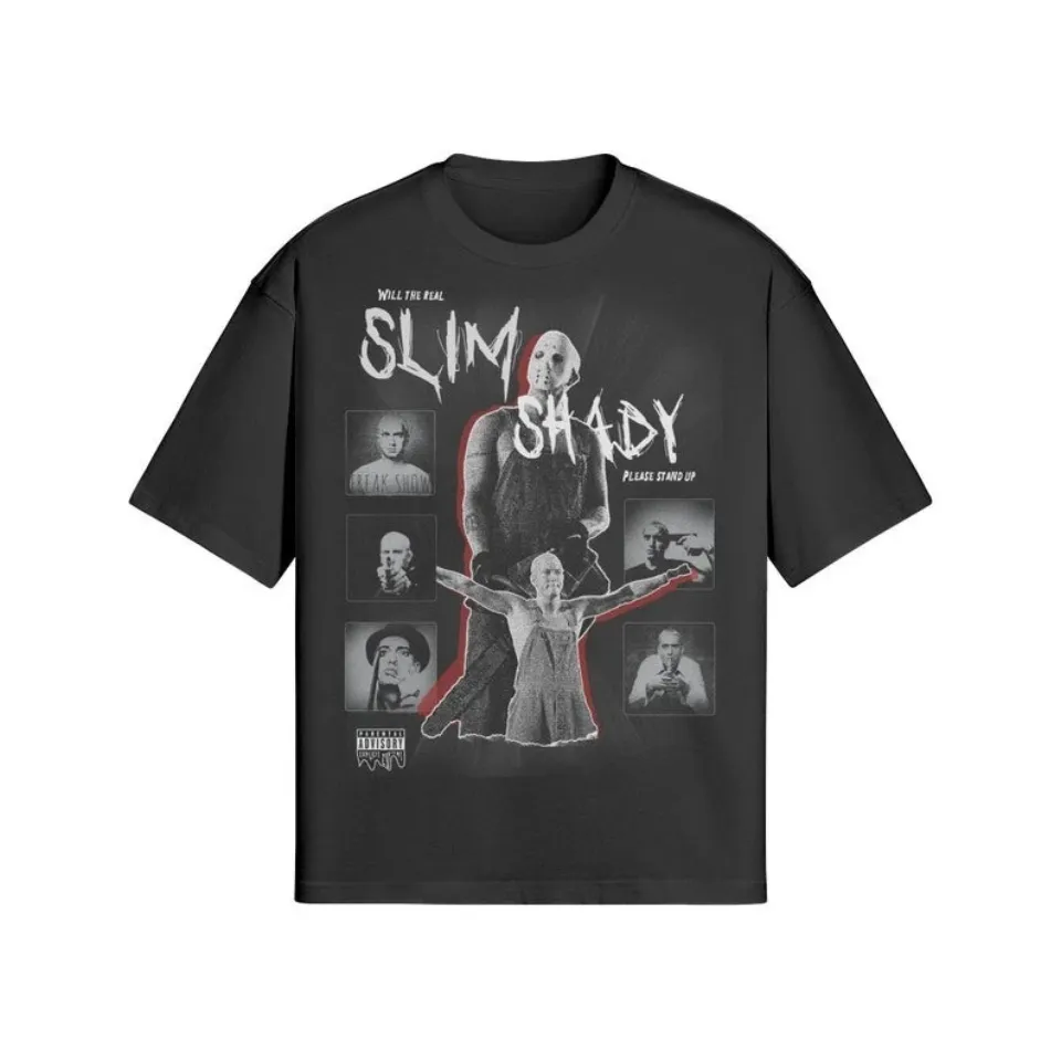 Eminem Slim Shady Detroit Tee, Vintage Bootleg 90s Shirt, Rap God Music Gift