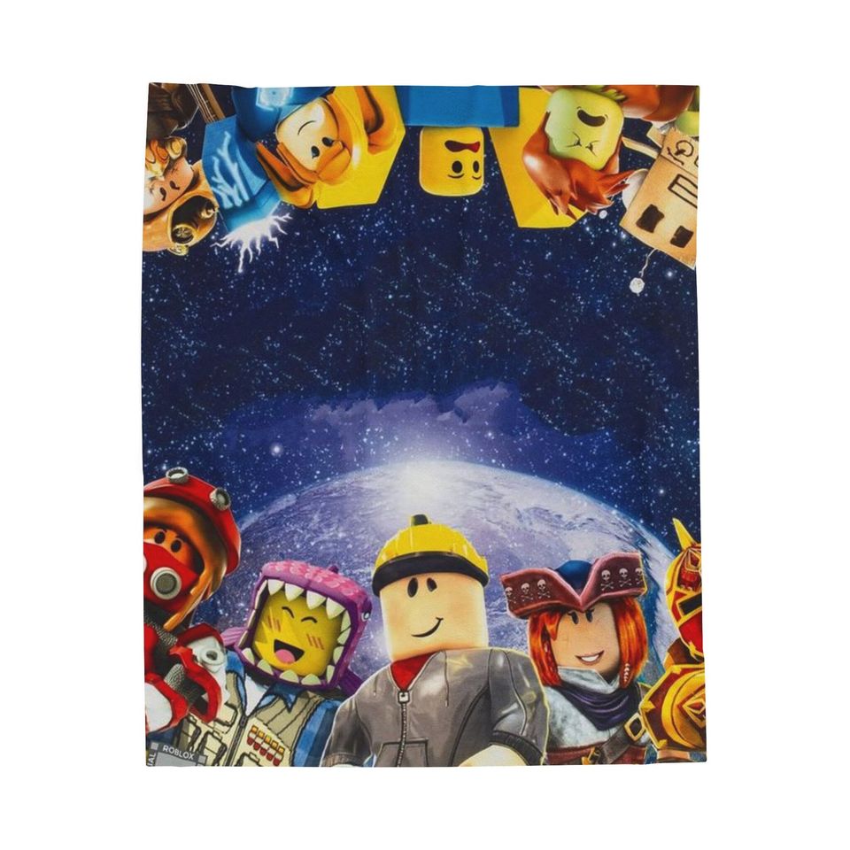 Roblox Characters Soft Blanket
