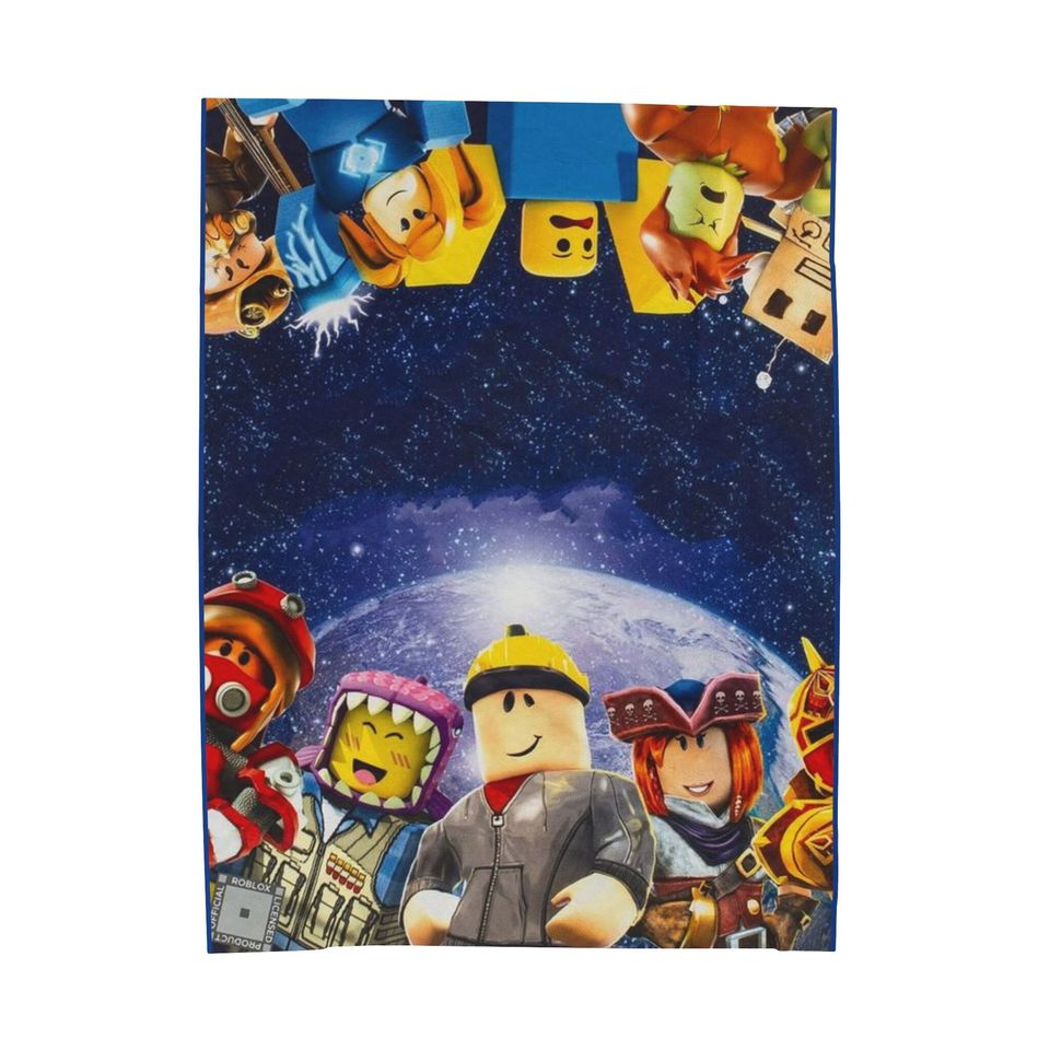 Roblox Characters Soft Blanket