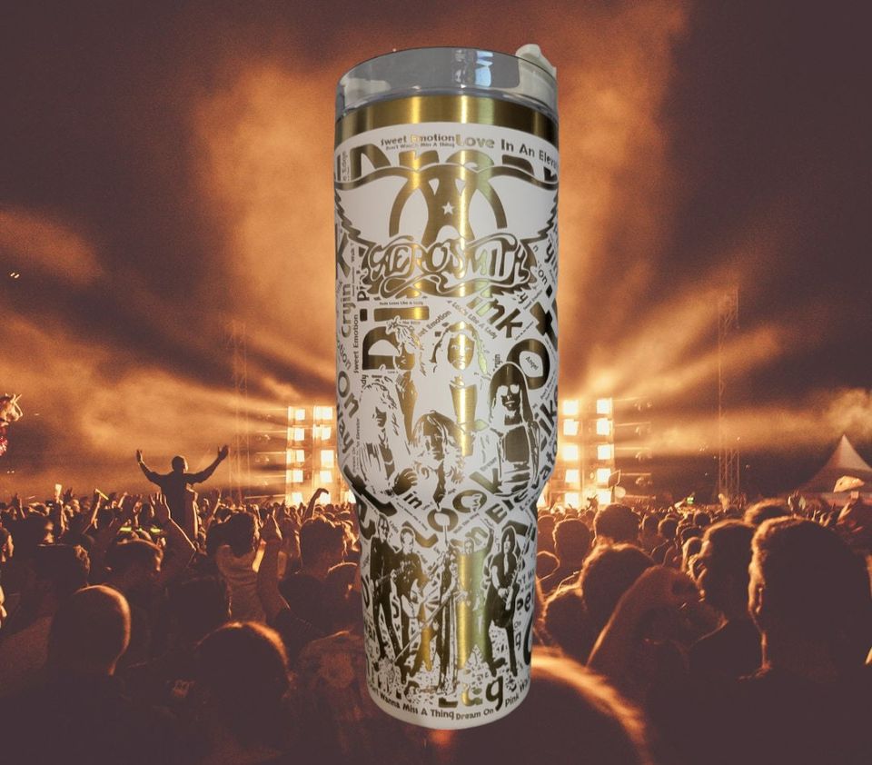 40oz Engraved Rockstar Tumbler