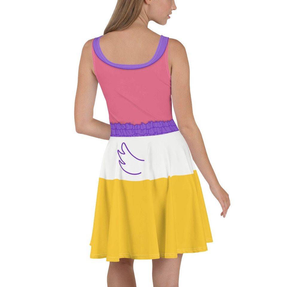 Daisy Inspired Skater Dress