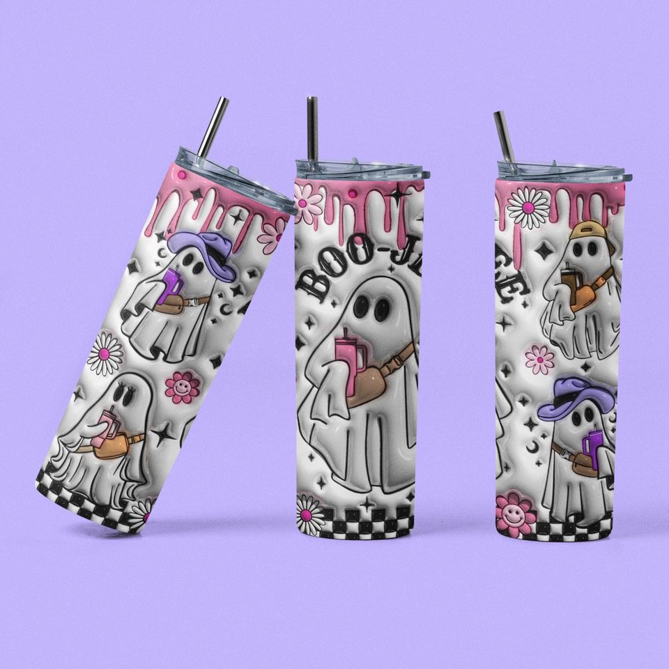Boo-Jee Ghost Tumbler | Halloween Tumbler