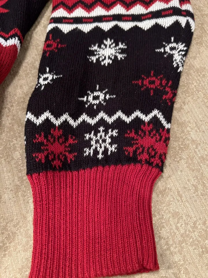 New W/tags Stranger Things Ugly Christmas sweater sz 2XL Reversible Sequins Cool