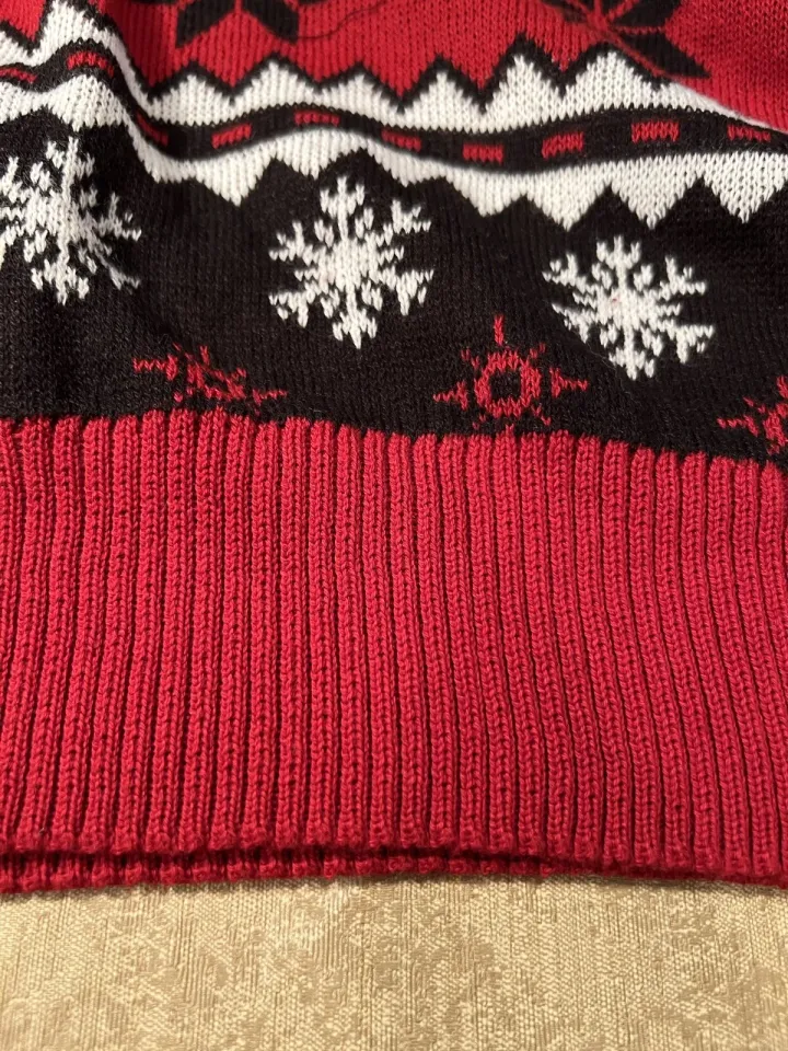 New W/tags Stranger Things Ugly Christmas sweater sz 2XL Reversible Sequins Cool