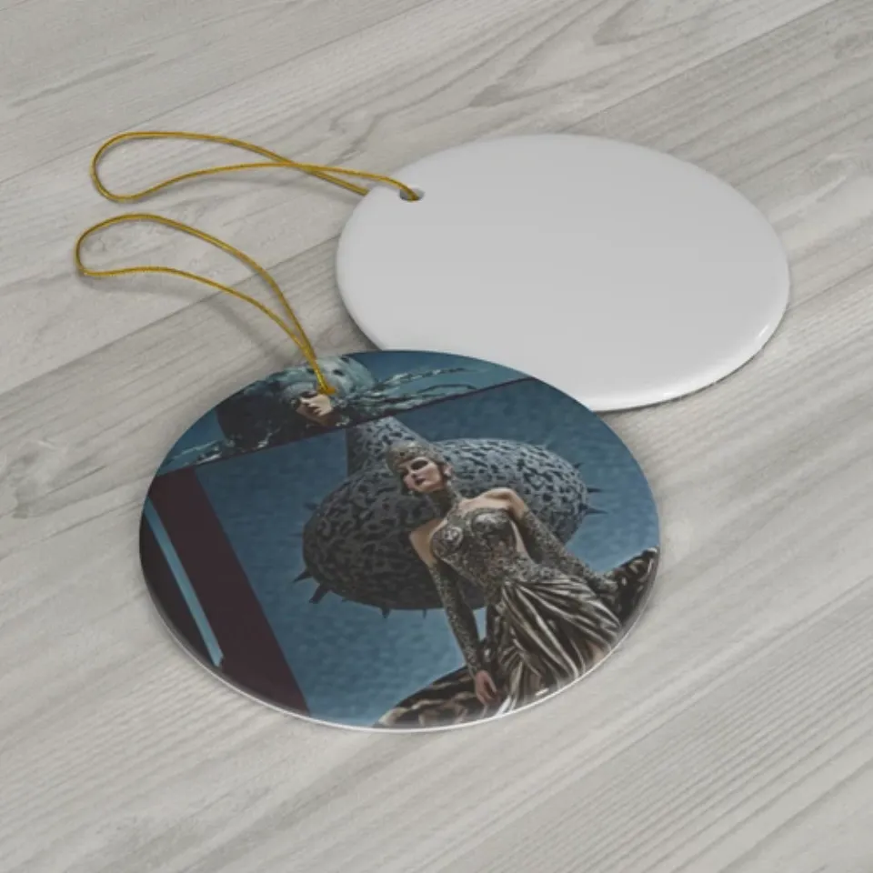 Ceramic Ornament, 4 Shapes