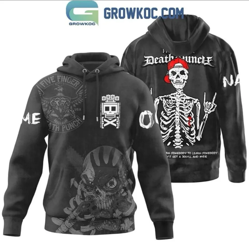 Five Finger Death Punch Got A Jekyll And Hyde Personalized Hoodie 3D
