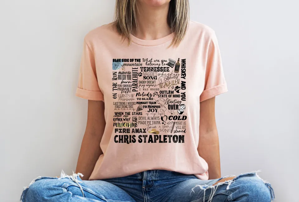 Chris Stapleton T-Shirt - Country Concert - Chris Stapleton Tour