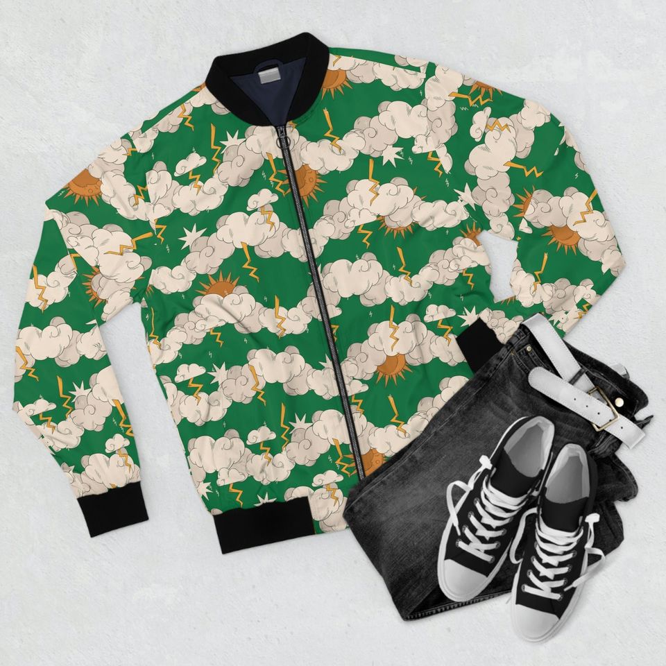 Storm is a Brewin' Unisex Bomber Jacket
