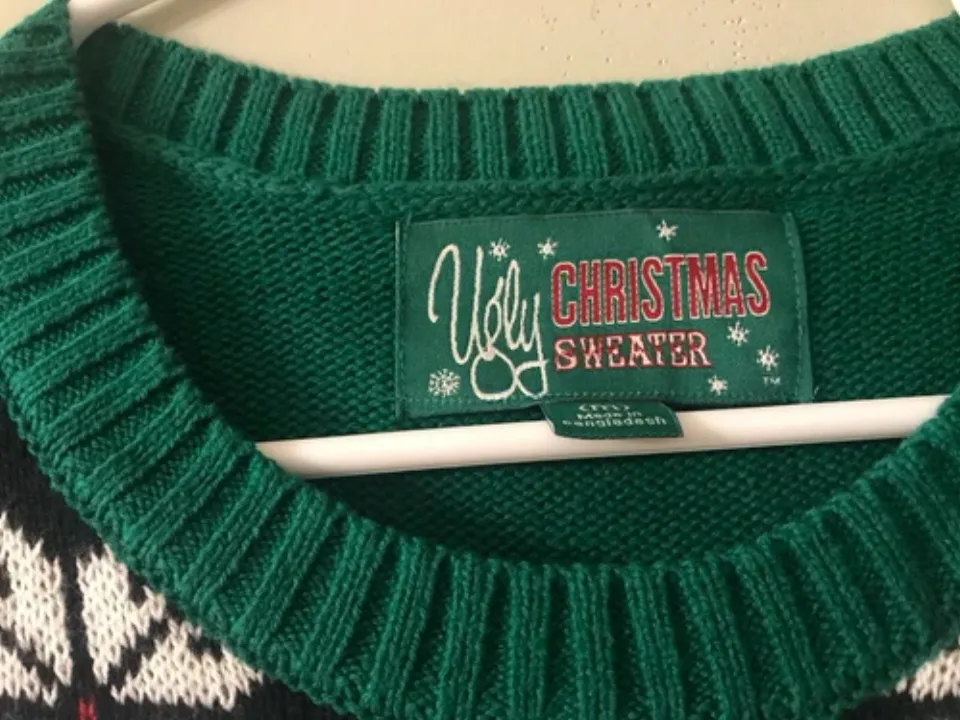 Ugly christmas sweater  mens size medium   unisex Llamas party New!