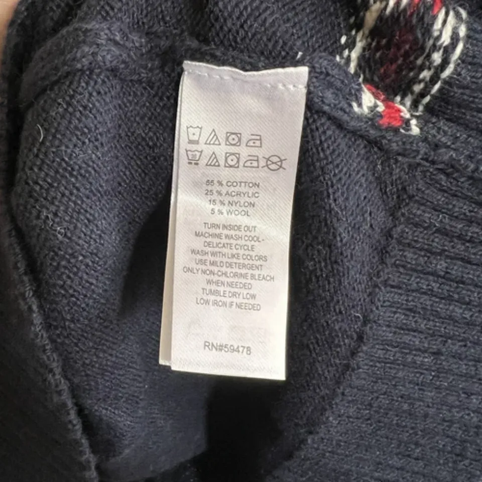 Jingles & Joy Ugly Sweater Wool Blend Unisex All I Want Is Peace & Quiet