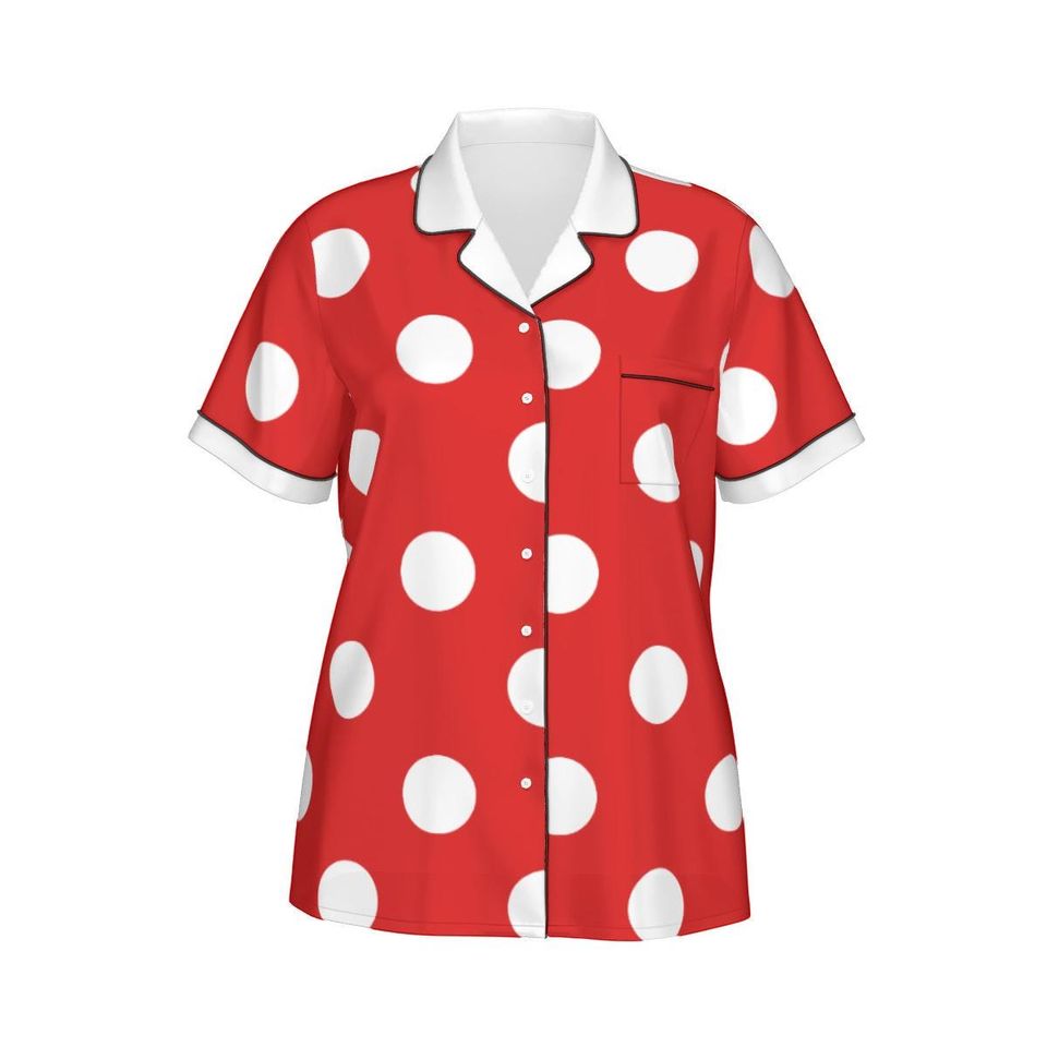Lady Mouse Women's Short Sleeve Pajama Set