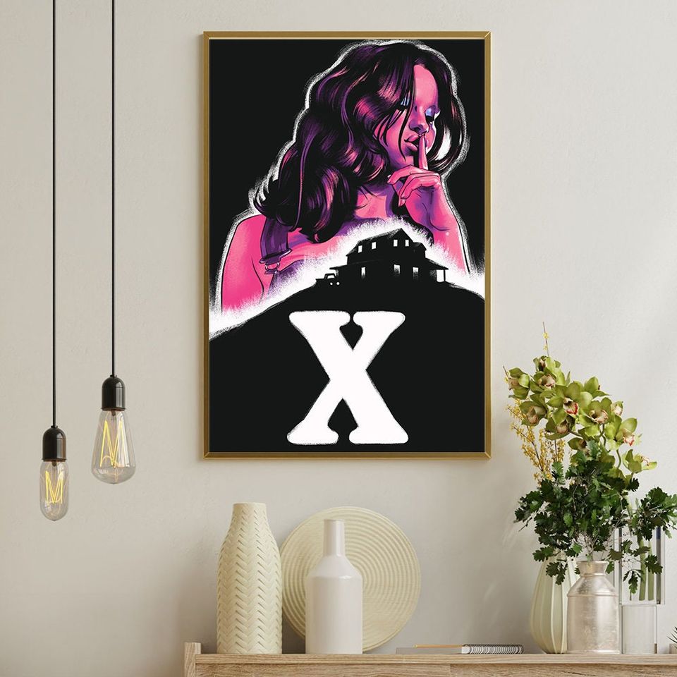 X -Movie Poster, High quality Canvas Prints, Wall Art, Home Decor