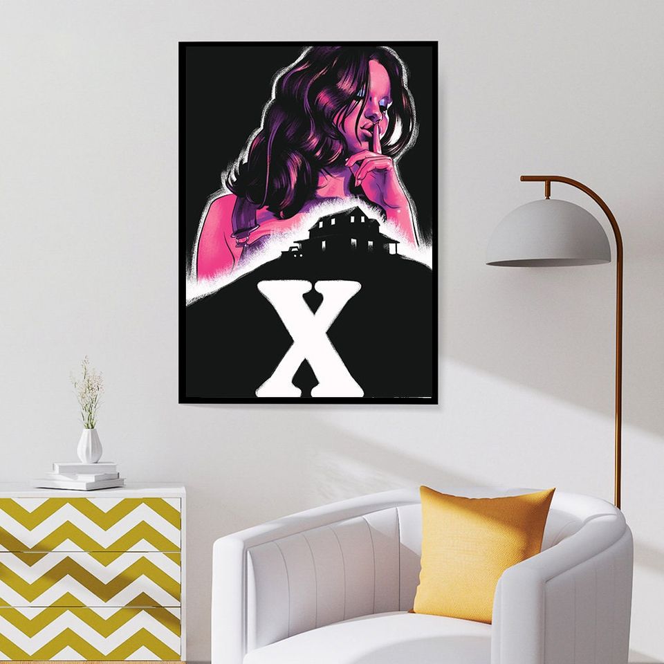 X -Movie Poster, High quality Canvas Prints, Wall Art, Home Decor