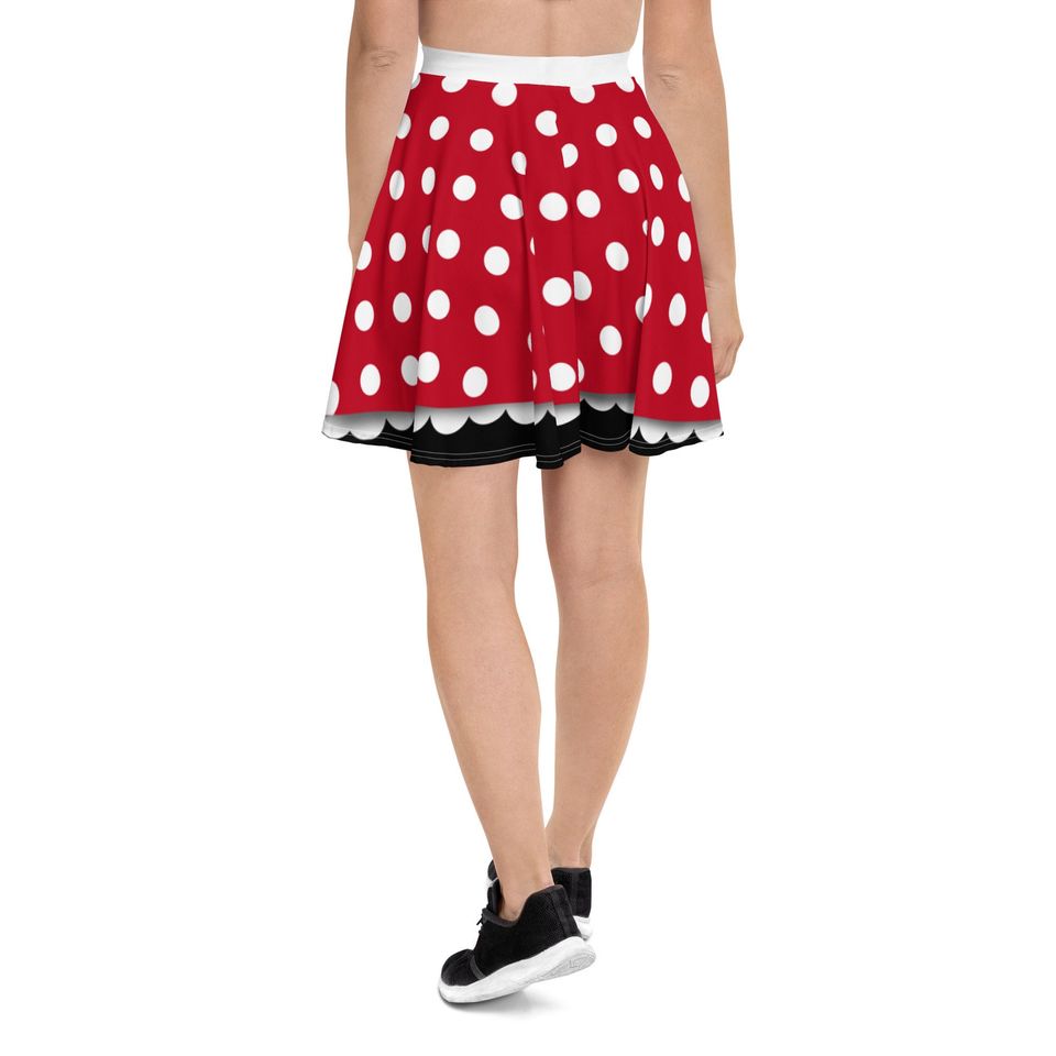 Minnie Inspired Running Costume Skirt