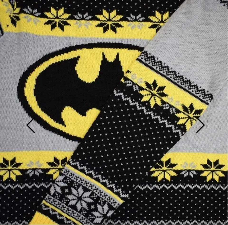 Medium (UK) Batman Xmas Christmas jumper / sweater by Numskull / DC / Gotham