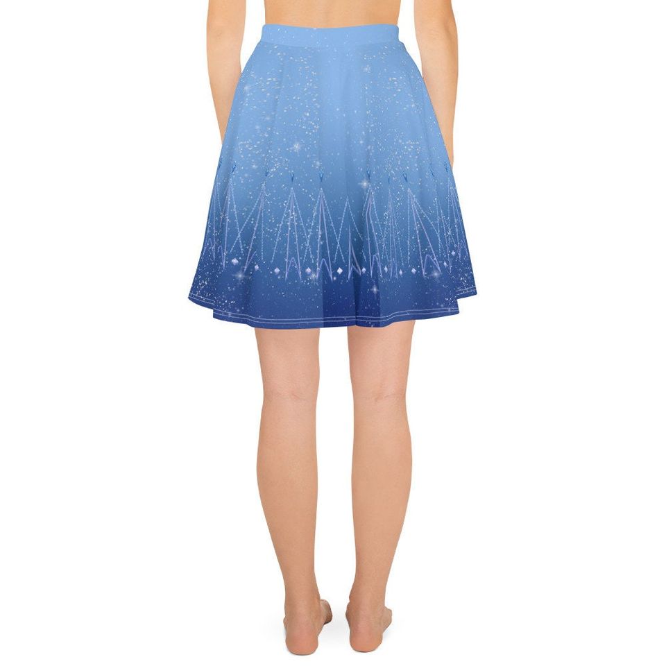 Elsa Transformed Inspired Running Costume Skirt
