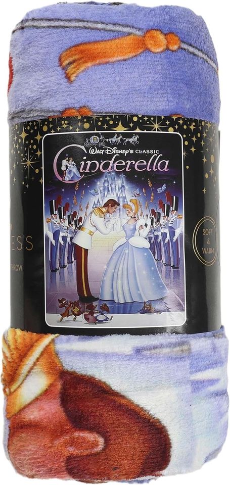 The Northwest Group, LLC Classic Cinde Movie Poster Micro Raschel Throw Blanket Standard