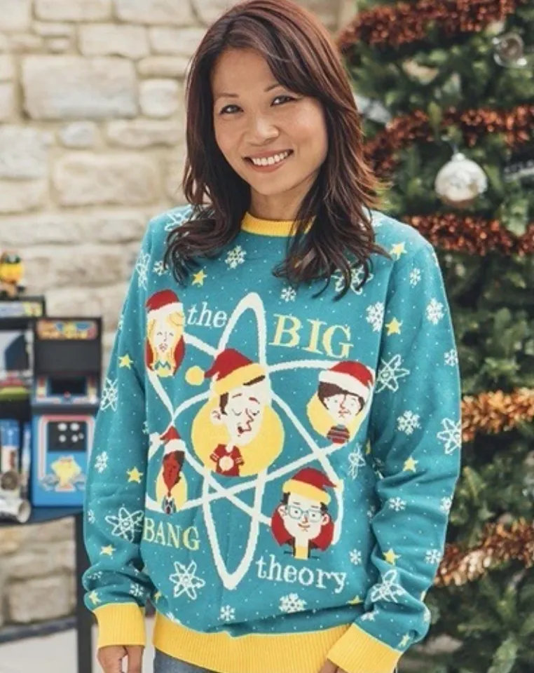 Small (UK) The Big Bang Theory Ugly Christmas Xmas Jumper Sweater by Numskull