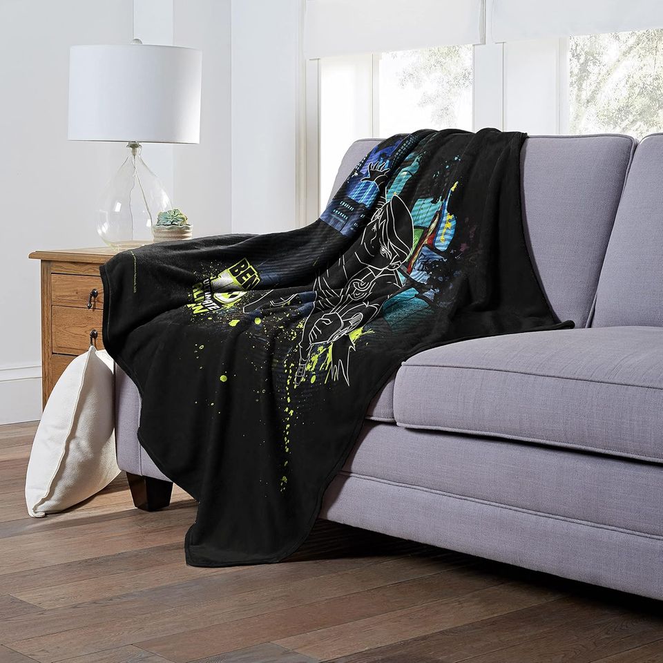 Northwest Cartoon Network - Ben 10 Silk Touch Throw Blanket, 50" x 60", Ultimate Alien