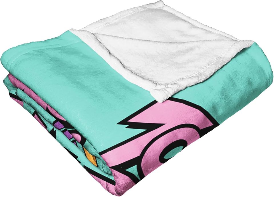 Northwest Scooby Doo Silk Touch Throw Blanket, 50" x 60", Zombie Burger