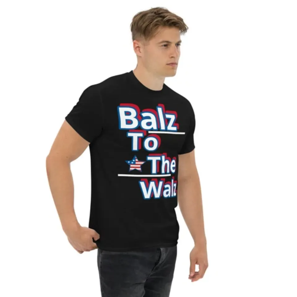 Balz to the  Walz T-shirt  Harris Walz