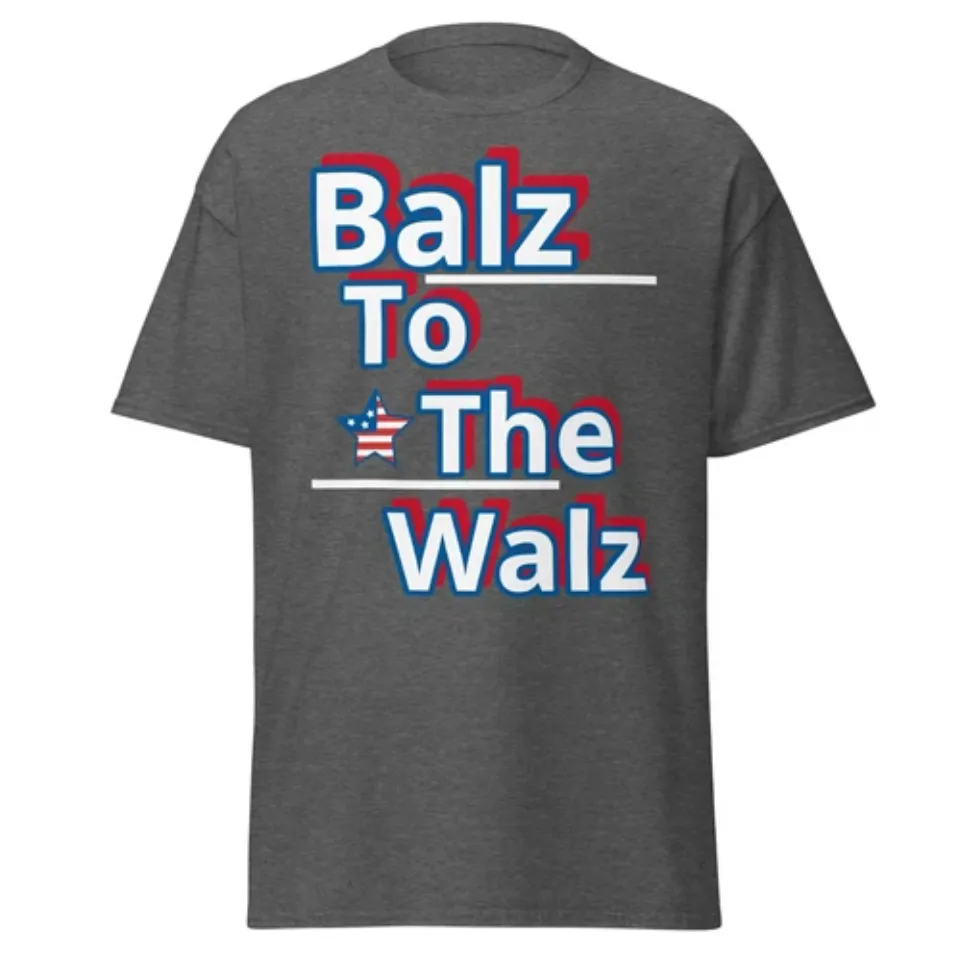Balz to the  Walz T-shirt  Harris Walz