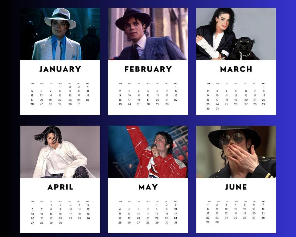 Michael Jackson 2025 Calendar