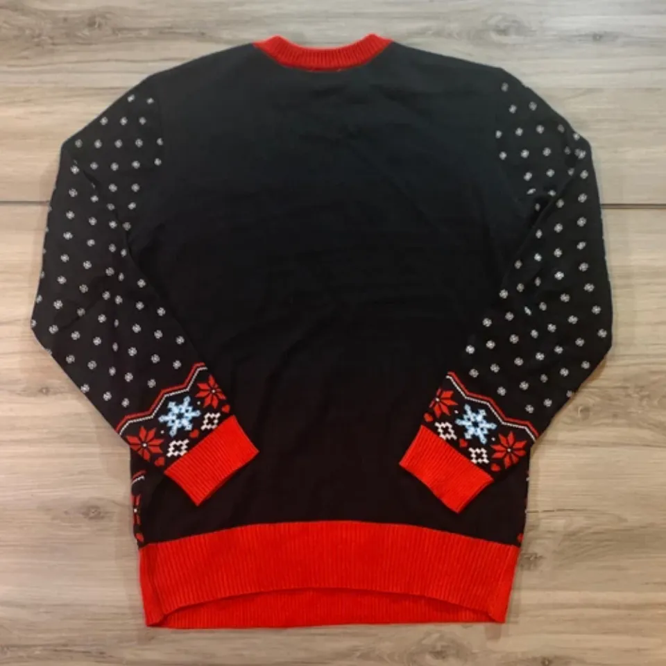 SpongeBob Squarepants Ugly Christmas Sweater Mens Size Medium Nick 90s E213