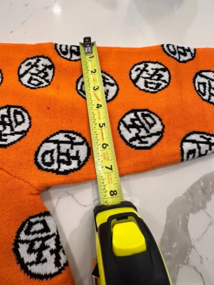 Dragon Ball Z Orange Sweatshirt Ugly Sweater Christmas Pullover - Mens Medium M