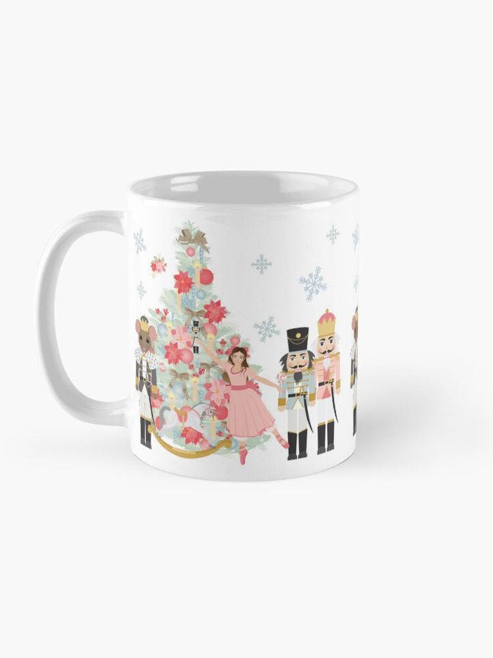 Pink Nutcracker Ballet, Ballerina, Nutcracker gift Coffee Mug