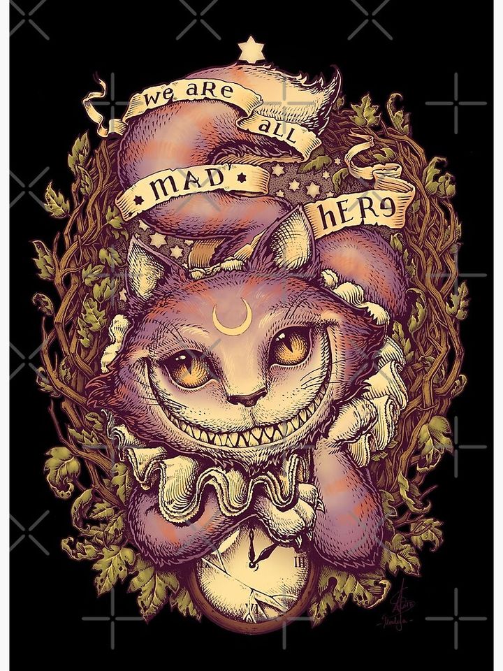 CHESHIRE CAT Art Board Print