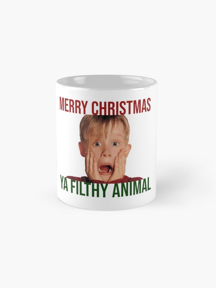 Merry Christmas Ya Filthy Animal Coffee Mug