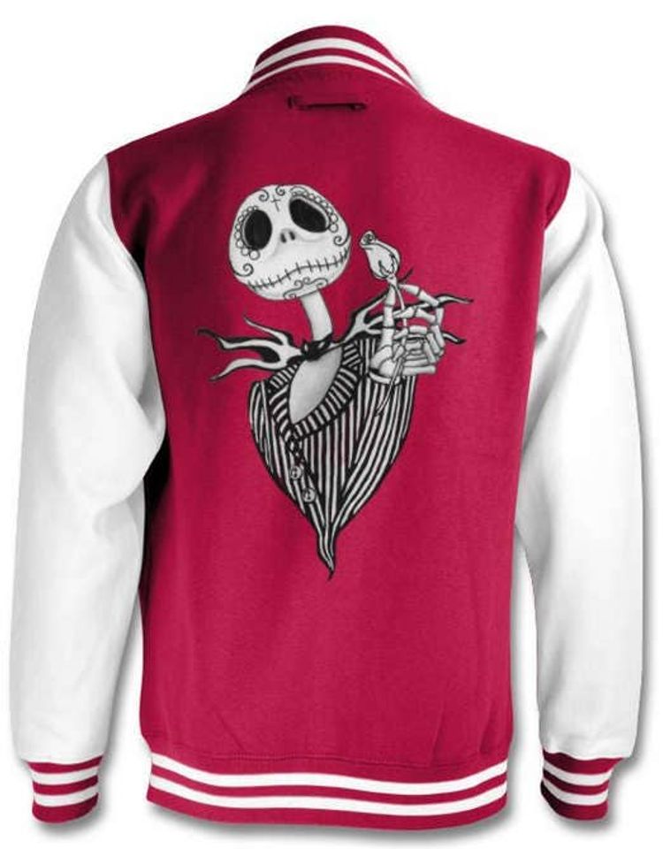 Jack Skellington Sugar Skull varsity jacket