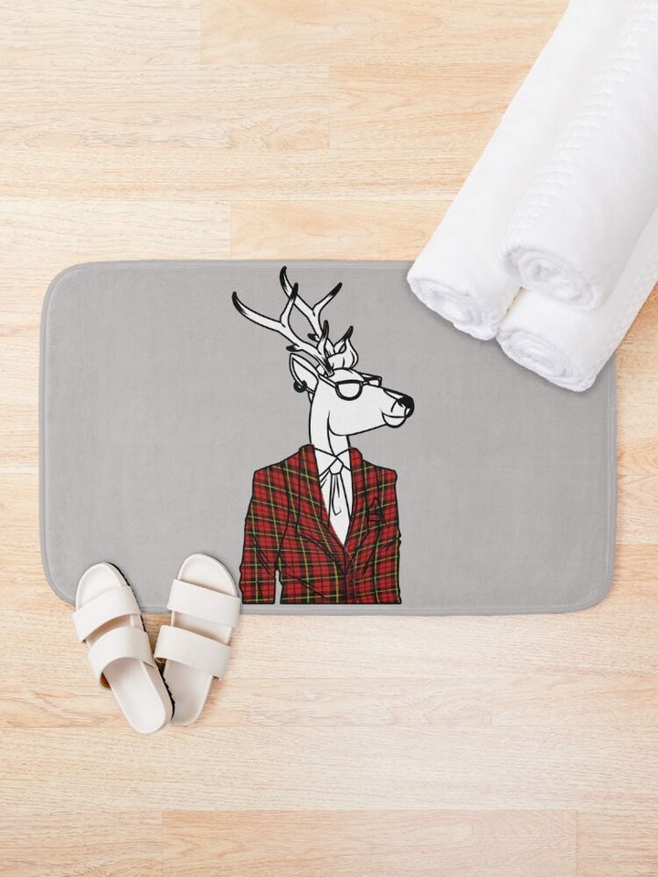 Scottish Deer Bath Mat