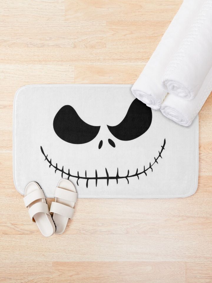 jack skellington Bath Mat